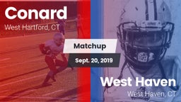 Matchup: Conard  vs. West Haven  2019