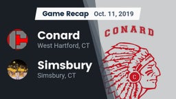 Recap: Conard  vs. Simsbury  2019