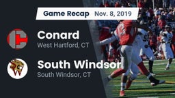 Recap: Conard  vs. South Windsor  2019
