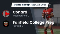 Recap: Conard  vs. Fairfield College Prep  2021