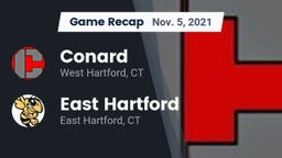 Recap: Conard  vs. East Hartford  2021