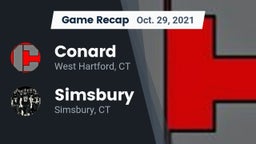 Recap: Conard  vs. Simsbury  2021