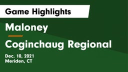 Maloney  vs Coginchaug Regional  Game Highlights - Dec. 10, 2021