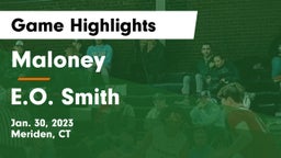 Maloney  vs E.O. Smith Game Highlights - Jan. 30, 2023