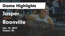 Jasper  vs Boonville  Game Highlights - Jan. 15, 2019