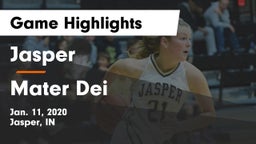 Jasper  vs Mater Dei  Game Highlights - Jan. 11, 2020