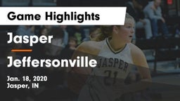 Jasper  vs Jeffersonville  Game Highlights - Jan. 18, 2020