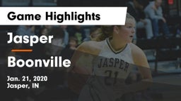 Jasper  vs Boonville  Game Highlights - Jan. 21, 2020