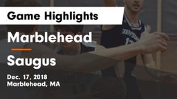 Marblehead  vs Saugus  Game Highlights - Dec. 17, 2018