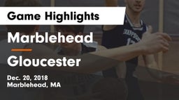 Marblehead  vs Gloucester  Game Highlights - Dec. 20, 2018
