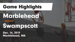 Marblehead  vs Swampscott  Game Highlights - Dec. 16, 2019