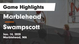 Marblehead  vs Swampscott  Game Highlights - Jan. 14, 2020