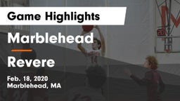 Marblehead  vs Revere  Game Highlights - Feb. 18, 2020