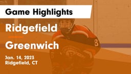 Ridgefield  vs Greenwich  Game Highlights - Jan. 14, 2023