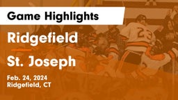 Ridgefield  vs St. Joseph  Game Highlights - Feb. 24, 2024