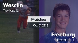 Matchup: Wesclin  vs. Freeburg  2016