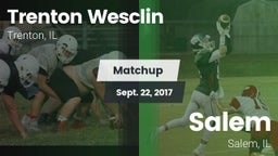 Matchup: Trenton Wesclin HS vs. Salem  2017