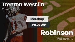 Matchup: Trenton Wesclin HS vs. Robinson  2017