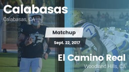 Matchup: Calabasas High vs. El Camino Real  2017