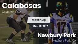 Matchup: Calabasas High vs. Newbury Park  2017