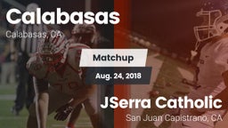 Matchup: Calabasas High vs. JSerra Catholic  2018