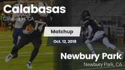 Matchup: Calabasas High vs. Newbury Park  2018