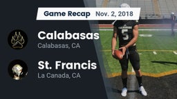 Recap: Calabasas  vs. St. Francis  2018