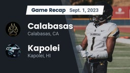Recap: Calabasas  vs. Kapolei  2023