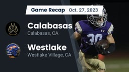 Recap: Calabasas  vs. Westlake  2023