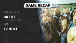 Recap: Battle  vs. JV Holt 2016