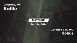 Matchup: Battle  vs. Helias  2016