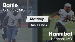 Matchup: Battle  vs. Hannibal  2016