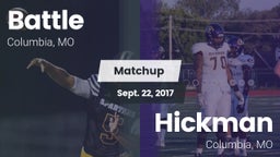 Matchup: Battle  vs. Hickman  2017