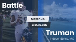 Matchup: Battle  vs. Truman  2017