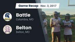 Recap: Battle  vs. Belton  2017