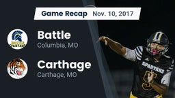 Recap: Battle  vs. Carthage  2017