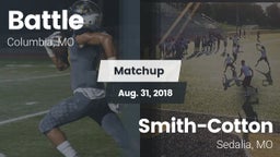 Matchup: Battle  vs. Smith-Cotton  2018
