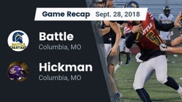Recap: Battle  vs. Hickman  2018