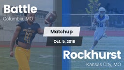 Matchup: Battle  vs. Rockhurst  2018