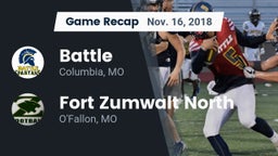 Recap: Battle  vs. Fort Zumwalt North  2018