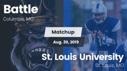 Matchup: Battle  vs. St. Louis University  2019