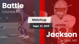 Matchup: Battle  vs. Jackson  2019