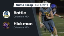 Recap: Battle  vs. Hickman  2019
