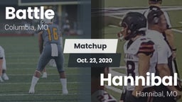 Matchup: Battle  vs. Hannibal  2020