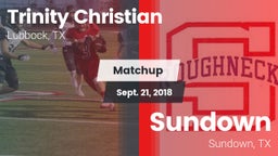 Matchup: Trinity Christian vs. Sundown  2018
