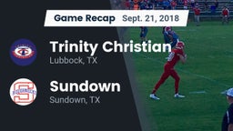 Recap: Trinity Christian  vs. Sundown  2018
