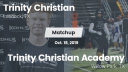 Matchup: Trinity Christian vs. Trinity Christian Academy 2019