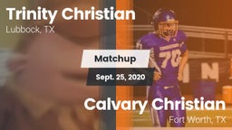 Matchup: Trinity Christian vs. Calvary Christian  2020