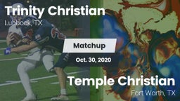 Matchup: Trinity Christian vs. Temple Christian  2020