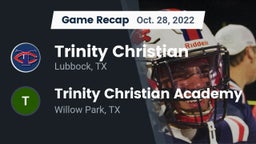 Recap: Trinity Christian  vs. Trinity Christian Academy 2022
